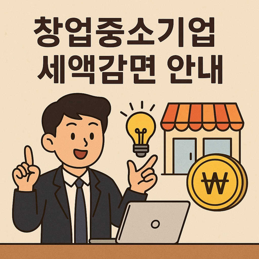 중소기업 세제 혜택 관련 이미지