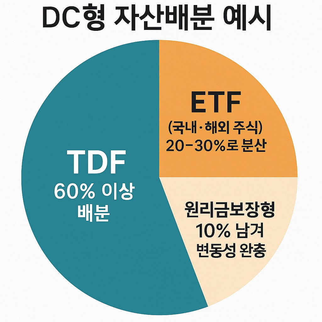 퇴직연금 DC형 포트폴리오 예시