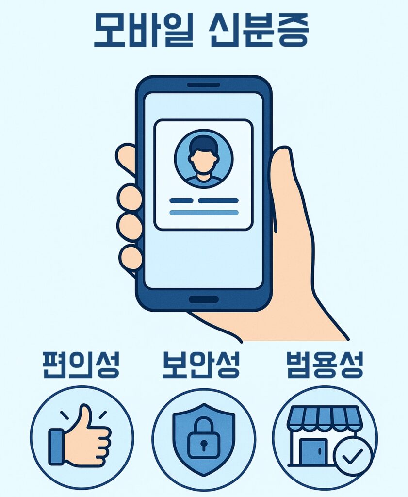 모바일 신분증 혜택 인포그래픽