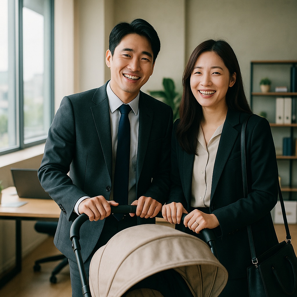 직장인 부모의 행복한 육아휴직 - 육아휴직 급여 인상 관련 이미지