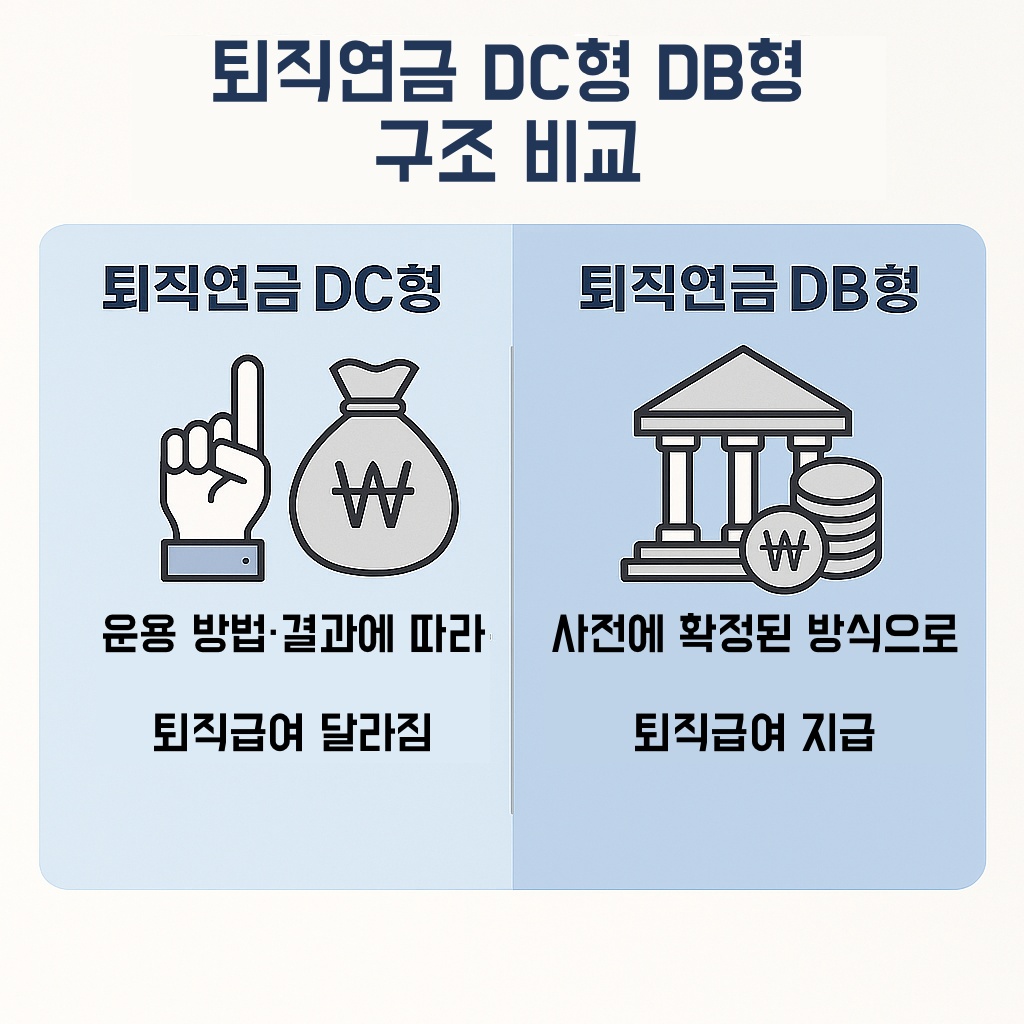 퇴직연금 DC/DB 비교