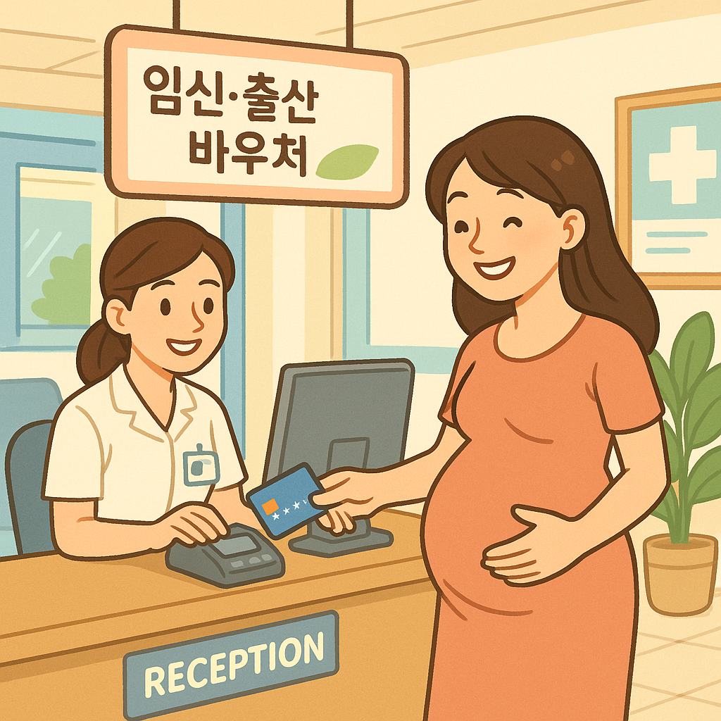 임신출산 바우처 관련 이미지
임신·출산 바우처를 사용하는 실생활 장면을 보여주어 정책의 현실감 전달
