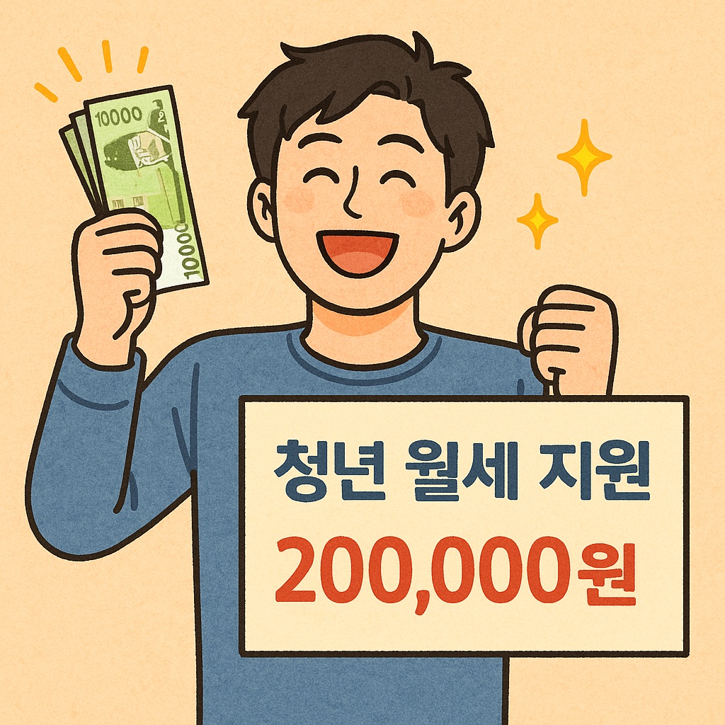 청년월세 20만 지원 대표 이미지