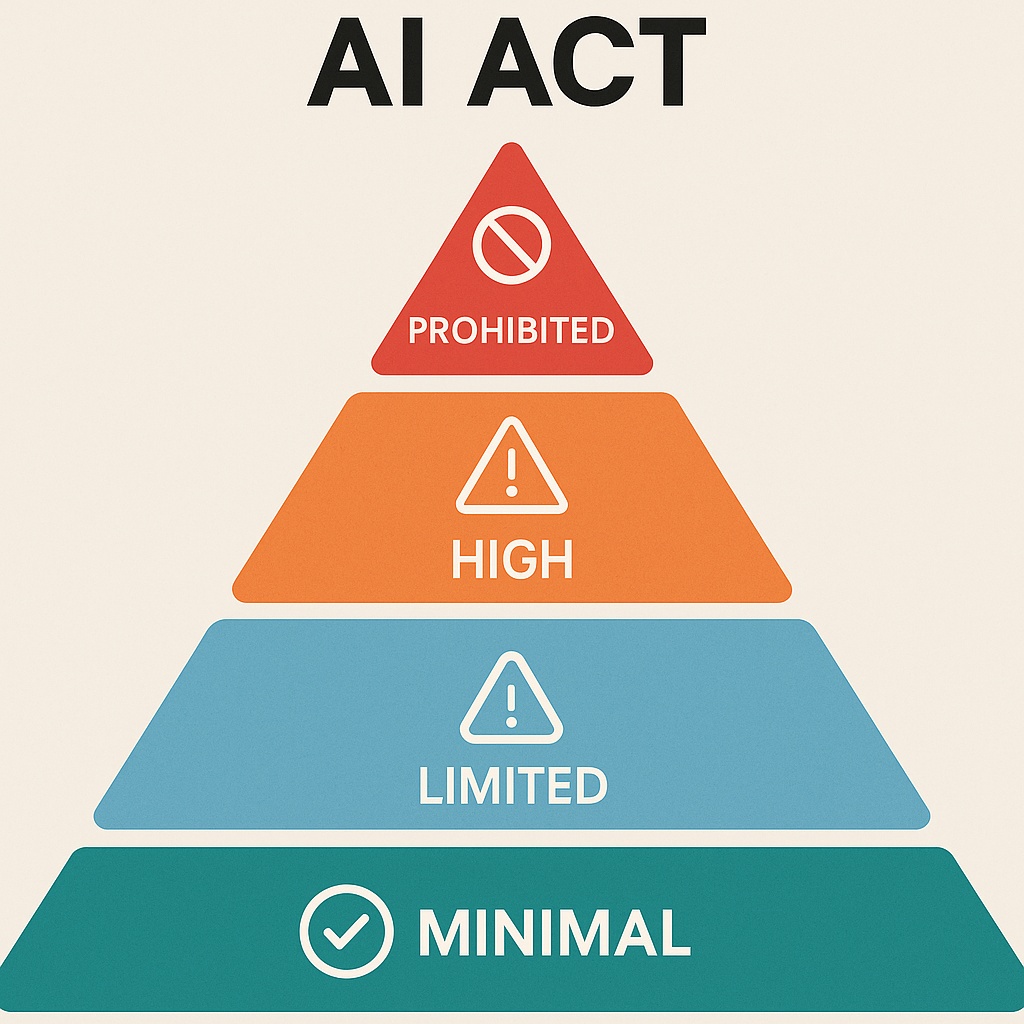 AI Act 위험 분류 피라미드