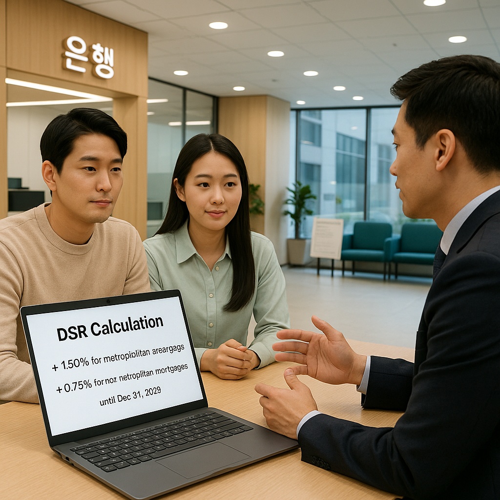 스트레스 DSR 3단계 대출 상담 장면