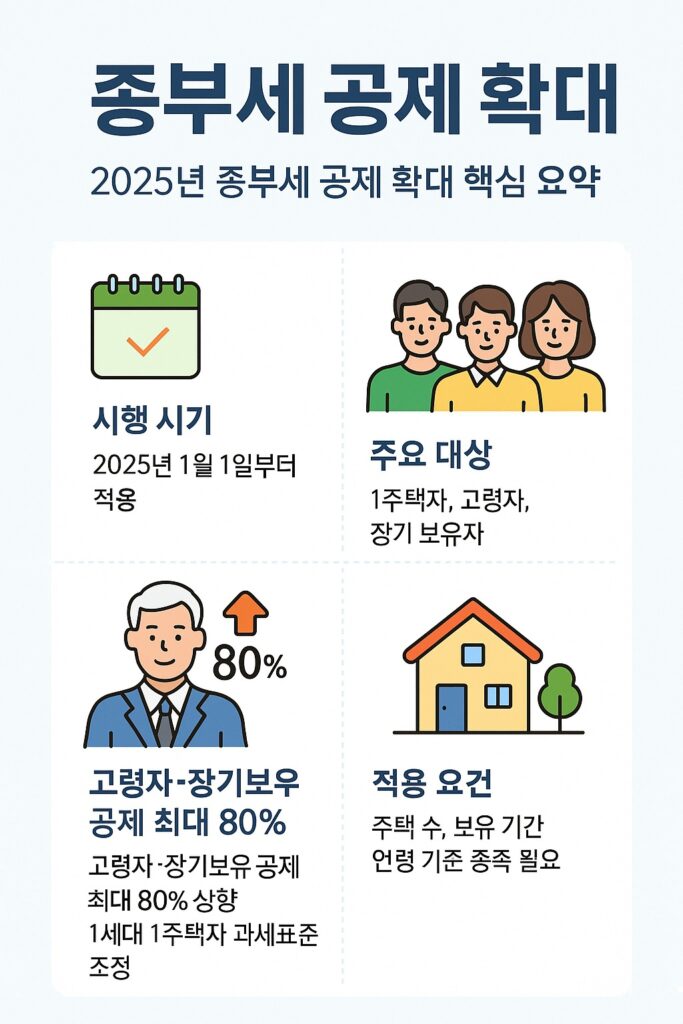 종부세 공제 확대 대표 이미지