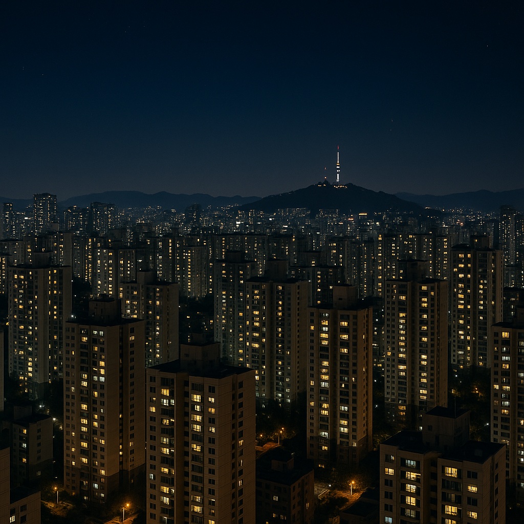서울 야경 - 양도세 중과 유예 관련 대표 이미지