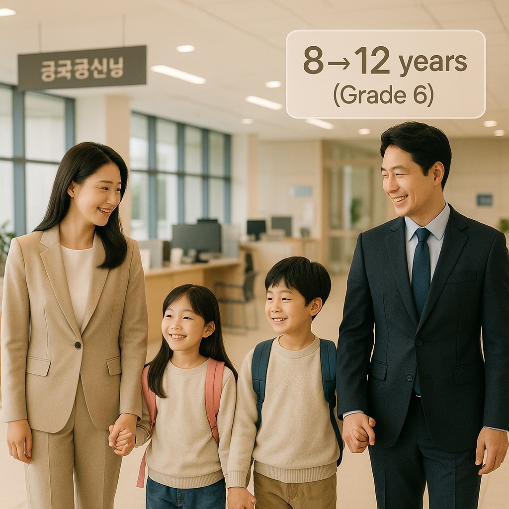 공무원 육아휴직 12세 기준 확대로 초등학교 6학년까지 돌봄 지원