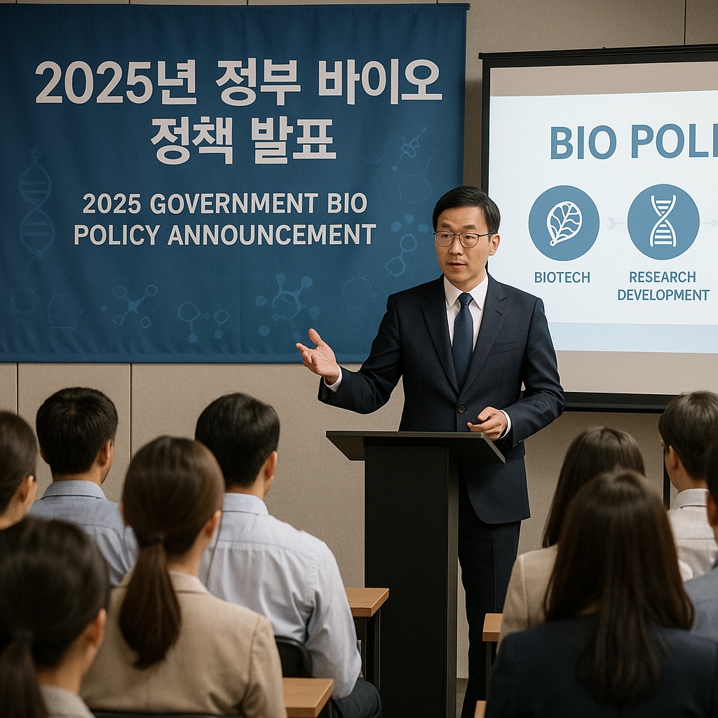 바이오 정책 설명회 현장