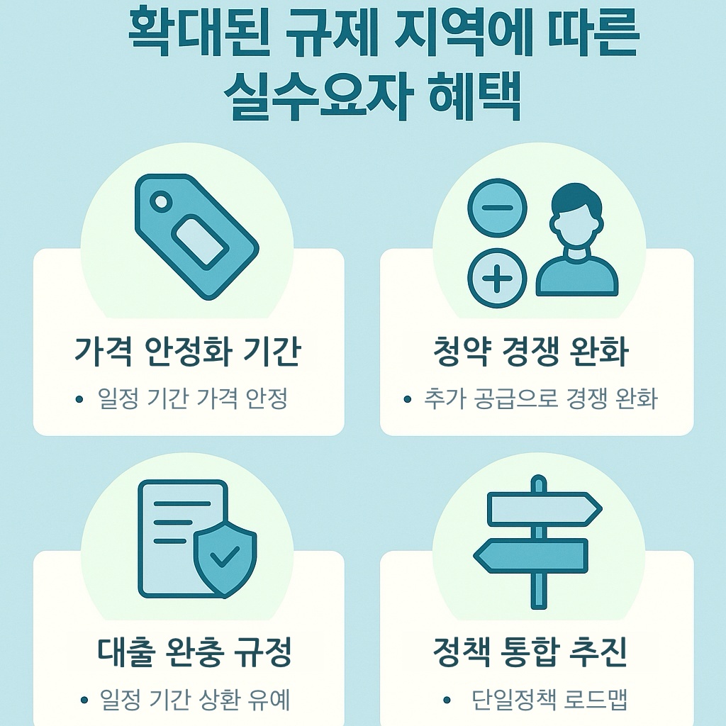 부동산 규제지역 확대(3차 대책) 실수요자 혜택 체크리스트