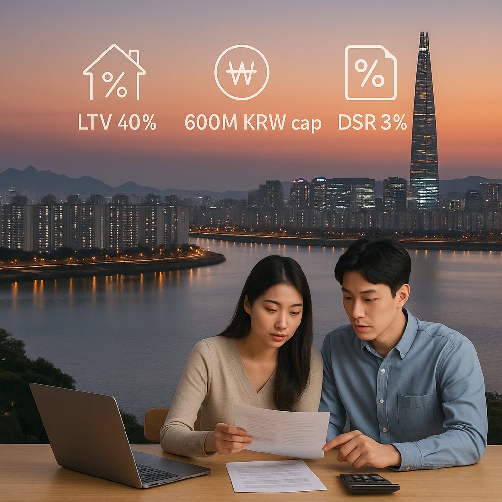 주담대 LTV 축소로 달라진 서울 규제지역 주택담보대출 조건