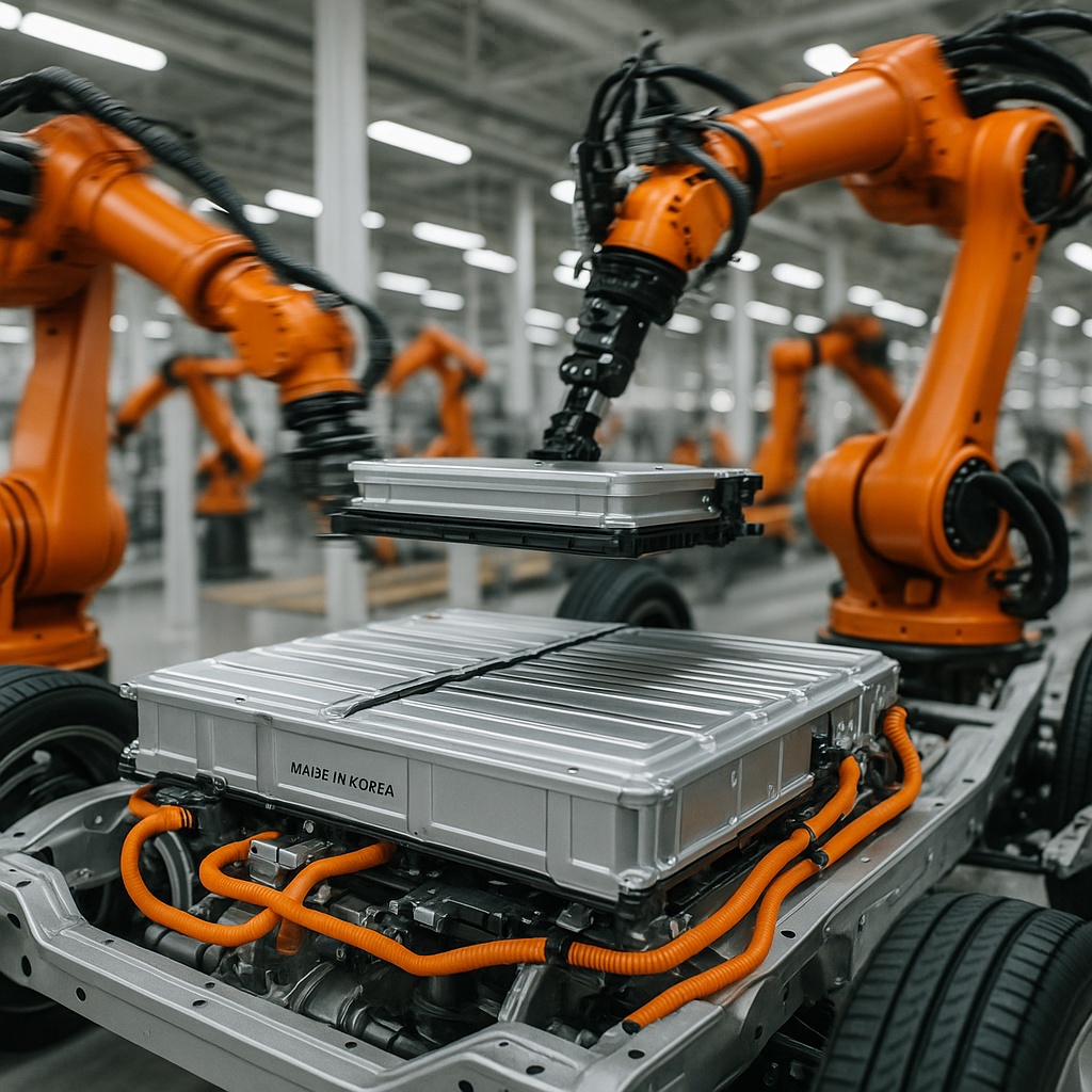 말레이시아 EV 조립라인과 한국 전장부품 협력